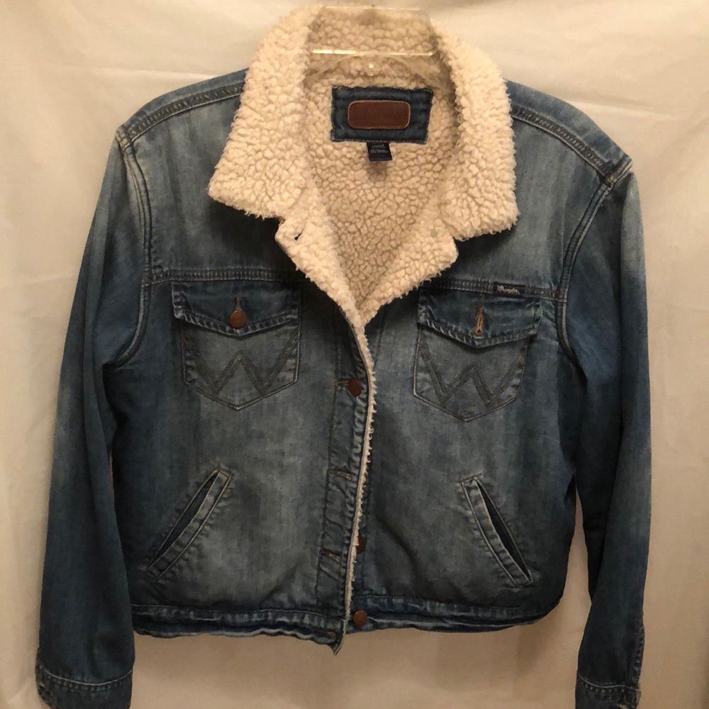 Wrangler Denim Jacket Sherpa